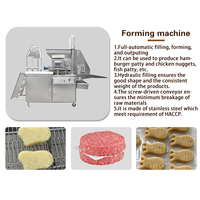 Machine à former des galettes de viande, machine à faire des tourtes à la viande, machine à faire des nuggets
