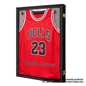 Jersey Frame - Nuevo Marco de Fotos para Niños, Estuche de Exhibición, <span class=keywords><strong>Golden</strong></span> <span class=keywords><strong>State</strong></span> <span class=keywords><strong>Warriors</strong></span>, Arte Conmemorativo Juvenil, Decorativo, Moderno y Ecológico - Product Image 2