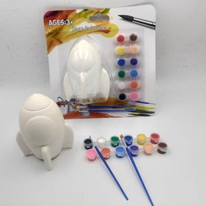 مجموعة ألعاب رسم بيضاء قابلة للتشكيل بطيئة الارتفاع للأطفال فوق 3 سنوات، أنشطة فنية من الفوم، لوازم مدرسية معتمدة وفق معيار EN71 - Product Image 4