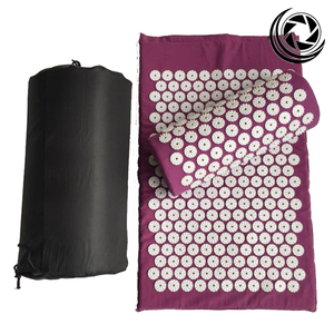 Relaxation musculaire Stress Sciatique Soulagement de la douleur <span class=keywords><strong>Tapis</strong></span> <span class=keywords><strong>d</strong></span>'<span class=keywords><strong>accupression</strong></span> et oreiller pour le cou - Product Image 1