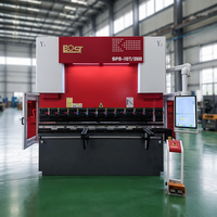 Máquina de Doblado de Acero CNC de 4 Ejes Nanjing BOST, Prensa Plegadora Hidráulica CNC para Láminas Metálicas de 2500 mm, Serie WC67k