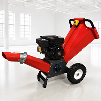 Broyeur de branches d'arbres à moteur diesel agricole, machine à broyer le bois WP700