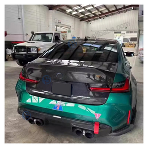 Tampa Traseira Personalizada em Fibra de Carbono Leve Estilo CSL para BMW Série 3 G80 M3 G82 M4 2020-2022 - Upgrade para Porta-Malas - Product Image 4