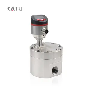 KATU-Sensor de flujo digital, medidor de flujo de aceite hidráulico, medidor de flujo de engranajes, 0,5L-20L/min, marca de fábrica de 0,5L-20L/min