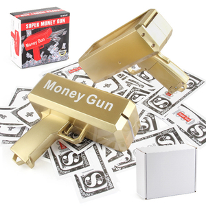 Pistolet en or pour faire de l'argent, pluie Super plastique jouet Spray Real Gold Money jouet pistolet pour fête Logo personnalisé - Product Image 6