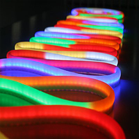 Lampu Neon Strip Tahan Air IP67 DC 24V Tali Lampu Neon Strip Led Fleksibel Rgb