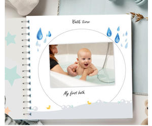 Libro <span class=keywords><strong>de</strong></span> memoria personalizado para bebés, diario con impresión a todo color, <span class=keywords><strong>primer</strong></span> año <span class=keywords><strong>de</strong></span> memoria del bebé, álbum <span class=keywords><strong>de</strong></span> fotos, libro, diario <span class=keywords><strong>de</strong></span> <span class=keywords><strong>embarazo</strong></span> - Product Image 6