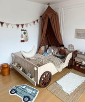 Modernes Langlebiges Massivholz-Etagenbett aus Kiefer für Jungen & Kinder Hotel- & Schulnutzung Komfortables Schlafzimmer-Design
