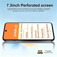 2026 Kedatangan Baru SPARK 40 TECON 16G/22g+1TB/2TB Android 16 Terbaru Layar 7.3 Inci Pita LTE Global Smartphone 5G Pesanan Grosir Tersedia