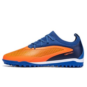 Chaussures de football pour jeunes à tige basse, résistantes à l'usure, semelle extérieure en TPR, à <span class=keywords><strong>lacets</strong></span>, pour l'entraînement, unisexe, pour la compétition en hiver et en été - Product Image 3