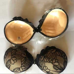 Vente en gros <span class=keywords><strong>soutien</strong></span>-<span class=keywords><strong>gorge</strong></span> invisible confortable Bikini taille basse sexy nouvelle dentelle épaissie Adam main poitrine Patch sans fil respirant non - Product Image 2