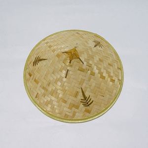 Bamboo Crafts Woven Rainproof Farmer Straw <b>Hat</b> <b>for</b> Women and Men Outdoor - Product Image 2