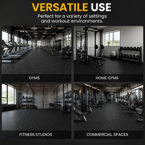 Tappetini in Gomma Riciclata per Palestre <span class=keywords><strong>Udine</strong></span>, Resistenti all'Acqua, a Basso Odore, con Controllo delle Vibrazioni per Studi Fitness e Centri Sportivi - Vendita all'Ingrosso - Product Image 6