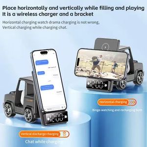 3 In1 15W Magnetische Draadloze Oplader <span class=keywords><strong>5</strong></span> In1fast Draadloze Standaard Houd Uw <span class=keywords><strong>iPhone</strong></span> Apple Watch En Airpods - Product Image 5