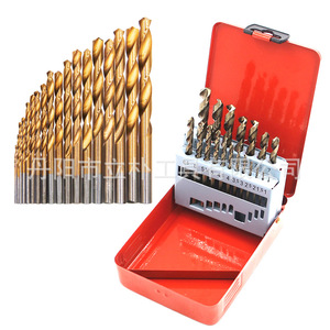 Metric Jobbers Length Drill Bits M35 High Speed Steel TiCN Coated Straight Shank For Steel Drilling - Product Image 1