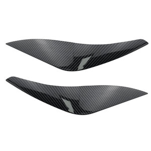 Autocollants de carrosserie de voiture en Fiber de carbone, pour Volkswagen Polo Plus, garniture de phares et de feux arrière, autocollant auto-adhésif de Style moderne - Product Image 1