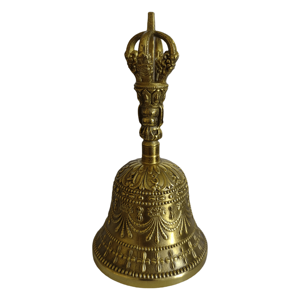 Yüksek kalite dini makaleler ve Metal el sanatları döküm tekniği için özelleştirilmiş pirinç Vajra Bells Handbells - Product Image 2