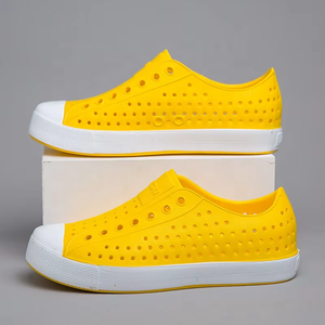 Custom European American Fashion Outdoor Ladies Geometry Pattern Anti-Slip Arch <b>Support</b> Peep <b>Toe</b> Microfiber Upper Spring Warm - Product Image 5