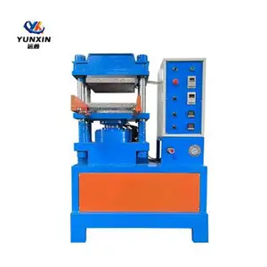 Heat Vulcanizing Press Machine Automatic Hydraulic Rubber 50 Ton Provided PLC Power Supply Specification Vulcanizer 1000 150mm