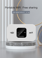 Mini routeur de poche sans fil 4G LTE, point d'accès Wi-Fi mobile portable, batterie 3000 mAh avec emplacement pour carte SIM