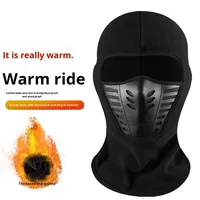 Cache-tête unisexe en polyester pour moto, vélo, conduite tout-terrain, protection anti-poussière, respirant, masque chaud d'hiver