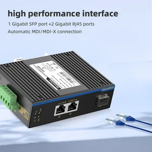 Professional High Quality 3 Port Hardware Unifi Gigabit Industrial Ethernet Unmanaged Network Switch Manufacturers
