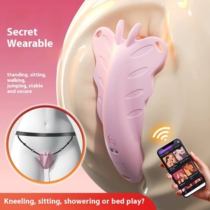 Nuovo Modello di Massaggiatore Vibrante Indossabile per Esterni con Controllo Remoto tramite <span class=keywords><strong>APP</strong></span>, Potente Stimolatore Clitorideo per Orgasmo per Adulti - Product Image 4