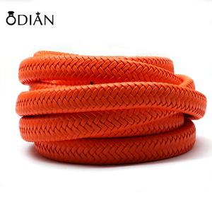 Веревки ручной работы из плоской воловьей кожи 12 мм и 6 мм 8 мм, кожаный шнур для мужчин, изготовление браслетов, ювелирных изделий - Product Image 6