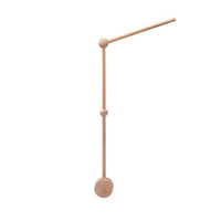 Support de lit bébé en bois simple KWS avec moustiquaire suspendue, support de cloche de lit pour nouveau-né, installation facile pour Pâques