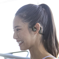 Écouteurs Bluetooth 5.3 à Conduction Aérienne Ouverte, Casque Sportif Sans Fil à Crochet d'Oreille, Étanche IPX5 pour la Course, l'Entraînement et la Salle de Sport