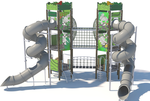 Chất Lượng Cao Hot-Bán Sân Chơi Trẻ Em Ngoài Trời Sân Chơi Với Slide Đa-Chức Năng Chơi Mặt Đất Nhựa - Product Image 3