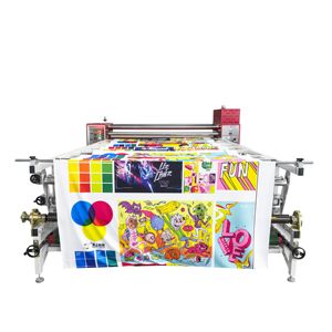 New Semi-Automatic <b>Roll</b>-to-<b>Roll</b> Sublimation Printing Machine Calandra Machine for Polyester Dress Mechanical Heat Press Best - Product Image 5