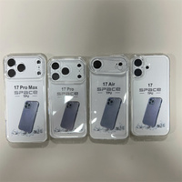 Coques de téléphone antichoc transparentes en TPU pour iPhone 18 Pro Max 17 Air 17 16 15 14 13 12 11 Xs Xr Xs Max 7 8 Plus – Housse transparente Space Cover