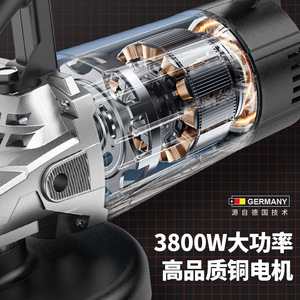 Floor Grinder 36V Electric Professional Grade Concrete Polishing Machine With 3M Cord For Wall And Floor Smoothing - Product Image 2