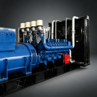 Groupe électrogène diesel silencieux TS-C100, démarrage automatique, contrôle intelligent AVR, fonctionnement en parallèle, 500 kW, triphasé