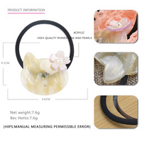Mignon HelloKitty Enfants Cheveux Cravates Haute Qualité Acétate De Cellulose Bande De Cheveux HelloKitty Femmes Cheveux Accessoires