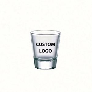 Vasos de Chupito Transparentes, Irrompibles, Duraderos y Portátiles, con Logotipo Personalizado, de Cristal sin Plomo, Capacidad de 30-50 ml, en Oferta - Product Image 2