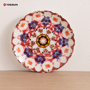 TRESUN Vajilla de Porcelana Fina de 18 Piezas para Cena, Apta para Microondas y Congelador, de Cerámica China para el Hogar - Product Image 2