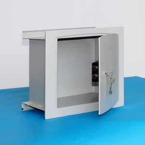बैंकों और कार्यालय या घरेलू उपयोग के लिए उच्च सुरक्षा दीवार घुड़सवार सुरक्षा बॉक्स कुंजी और इलेक्ट्रॉनिक डिजिटल लॉक - Product Image 4