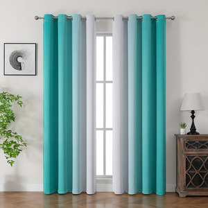 <span class=keywords><strong>Cortinas</strong></span> Opacas DaiRui Ombre <span class=keywords><strong>para</strong></span> Dormitorio, <span class=keywords><strong>Cortinas</strong></span> con Aros de Alta Densidad con Aislamiento Térmico Degradado <span class=keywords><strong>para</strong></span> Sala de Estar - Product Image 3
