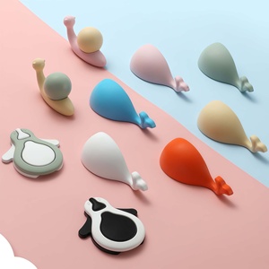 Tiradores de Aleación de Zinc con Diseño Creativo de <span class=keywords><strong>Ballena</strong></span>, Caracol y Pingüino, Coloridos, para Armarios, Cajones y Habitaciones Infantiles - Product Image 6