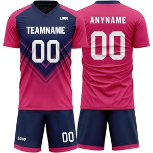 Camiseta de fútbol juvenil personalizada para hombre con logotipo y número, UNIFORMES DE EQUIPO personalizados, incluidos pantalones cortos para niños y adultos - Product Image 2