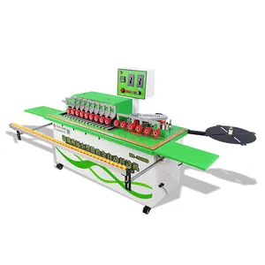 Usine prix portable mini petite courbe automatique pvc bord bagueur baguage coupe machine pour le travail du bois meubles