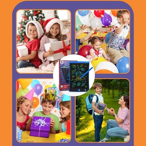 Jouets éducatifs pour enfants personnalisés, tableaux d'écriture LCD, écran couleur, tableau <span class=keywords><strong>magique</strong></span>, ardoises magiques, tablette d'écriture LCD 8,5 10 12 16 pouces - Product Image 4