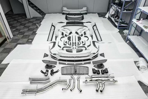 ชุดแต่งคาร์บอนไฟเบอร์สำหรับ Bentley Bentayga MSY ชุดแต่งสไตล์ MSY สำหรับกันชนหน้าและหลัง สเกิร์ตข้าง สปอยเลอร์ ฝากระโปรง ซุ้มล้อ - Product Image 2