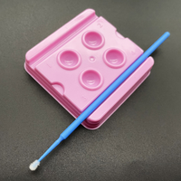 Nouvelle extension de cils en plastique jetable colle palette cils support adhésif cils sourcil teinture teinte plateau de levage