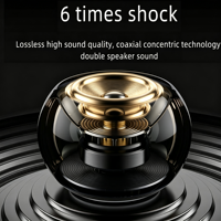 Haut-parleur sans fil portable d'extérieur étanche avec audio bidirectionnel V5.3, subwoofer, forme personnalisée, logo, OEM/ODM d'usine