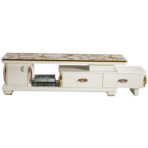 Soporte de acero inoxidable para televisor lcd, nuevo modelo de moda moderna y moderna, diseño de metal, estilo de la india y Malasia - Product Image 2