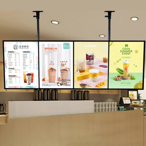 Tùy chỉnh từ LED Bảng menu-Dễ dàng thay đổi Poster hộp đèn cho quán cà phê truy cập & nhà hàng hiển thị - Product Image 2