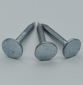 Galvanized Spiral/Ring Shank Flat Head Clout Nails for Roofing <strong>Felt</strong> <strong>Tacks</strong> Crafts Home Furniture Outdoor Wood Fence Roof Tiles - Product Image 4